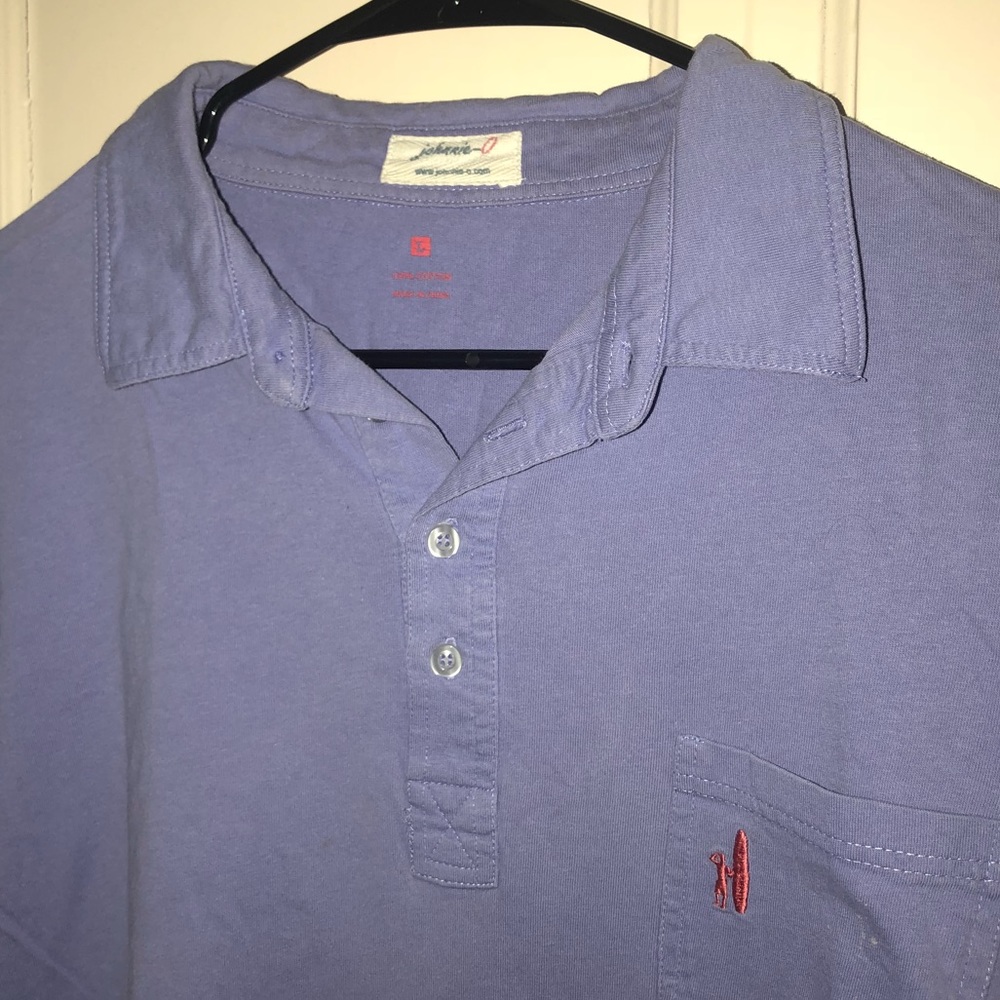 Johnnie-O Lavender Polo Shirt
